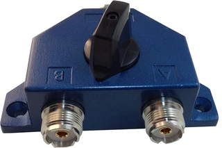 2 Position Coaxial Switch for HAM/CB or HF/VHF/UHF Radio UHF Female (SO-239) Connector