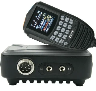 QYT KT-9900 4X4 DUAL BAND MOBILE RADIO WITH FULL FUNCTION REMOTE DISPLAY MIC AND SPEAKER