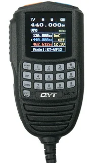 Qyt Kt-9900 4x4 Dual Band Mobile Radio With Full Function Remote Display Mic And Speaker