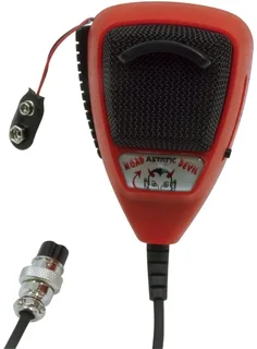 Astatic Road Devil Amplified 4-Pin CB Microphone
