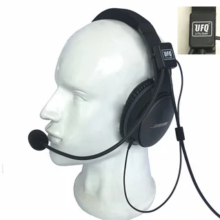 UFQ AV MIKE-2 AVIATION MICROPHONE FOR BOSE QC25/QC35