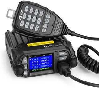 Qyt Kt-8900d 4x4 Dual Band Quad Display Mobile Transceiver