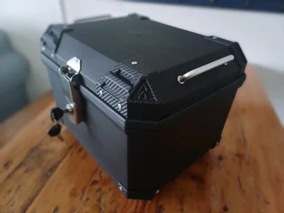 Motorcycle Topbox 45L- Brand New- with mounting plate and all fasteners