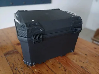 Motorcycle Topbox 45L- Brand New- with mounting plate and all fasteners