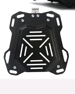 New Aluminium Motorcycle Topbox 45L- Quick release. With mounting plate and all fittings