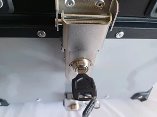 New Aluminium Motorcycle Topbox 45L- Quick release.With mounting plate and all fittings