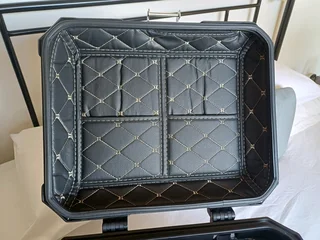 New Aluminium Motorcycle Topbox 45L- Quick release. With mounting plate and all fittings