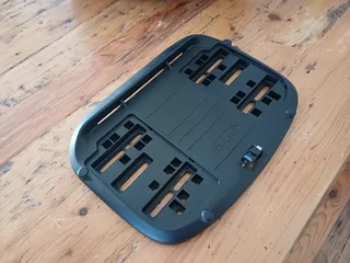 As New Shad Topbox SH40 Cargo Box- with mounting plate and all fittings