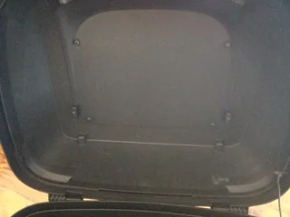 As New Shad Topbox SH40 Cargo Box- with mounting plate and all fittings