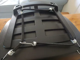 As New Shad Topbox SH40 Cargo Box- with mounting plate and all fittings