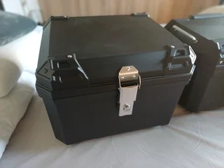 Motorcycle Topboxes from R850 to R2500- all shapes and sizesWhatsApp for details and pricing