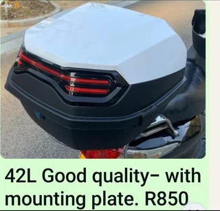Motorcycle Topboxes- Various models and sizes- best prices in SA-From R850 to R3950