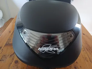 New Kappa K29N Motorcycle Topbox with mounting plate and all fittings
