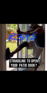 Only R395 (Was R650) to repair your sticky/ stuck patio door (Most areas)
