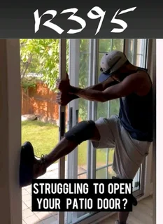 Now only R395 Patio/ Sliding door sticking/ Stuck? Rollers replaced R395 (No call out fee)