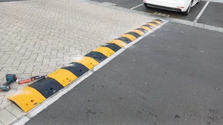 Speed Bump Installation- Most areas in and around CT- R1450 per linear metre installed