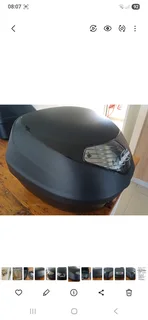 Motorcycle Topboxes- Various models and sizes- best prices in SA From R850 to R4500