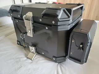 Motorcycle Topboxes- Various models and sizes- best prices in SA From R850 to R4500
