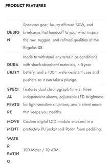 Brand New Nixon Regulus SS "Army Watch"- In box with all packaging 100M Waterproof