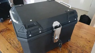 New Motorcycle Topbox- 57L- (Thats Big!) Brand new with mounting plate and all fittings