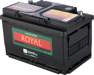 Royal Calcium 56637 12v 66ah 550cca, Semi Sealed Maintenance Free Lead Acid Battery.