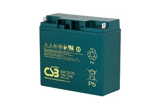 CSB EVX12170 12v 17ah Sealed Lead Acid Deep Cycle Battery.