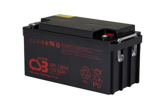 CSB GPL12650 12v 65ah/288W Sealed Lead Acid Battery.