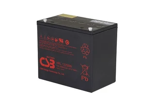 CSB HRL12200W 12v 50ah/200W Sealed Lead Acid Battery.