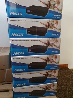 Mecer 1200VA, 720W, 12V DC-AC Inverters, must take all 10 units@ R2400 each.