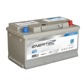 Enertec Silver 659EFB 12v 75ah 780cca RHP Stop/Start Car Battery