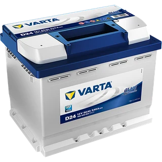 Varta D24/646 12v 62Ah 520cca RHP Car Battery.