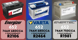 Imported Car Batteries