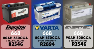 Imported Car Batteries