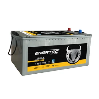 Enertec Bull 690SHC/698 12v 205ah 1400cca RHP Truck Battery