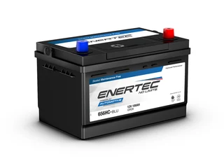 Enertec 656 Blue, 12v 80ah 600CCA RHP Car Battery