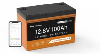 Vestwoods 12.8v 100ah Lithium-ion Battery With Bluetooth