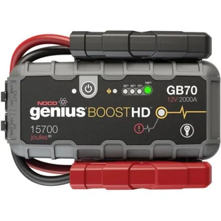 NOCO Genius GB70 Boost HD 2000A 12v Ultrasafe Lithium Jump Starter.