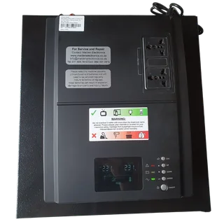 Bluesky 1600w/2kVA PS modified sinewave inverter on a steel trolley with 2 x 100ah Lithium Batteries