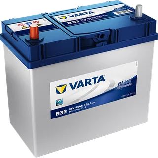 Varta B33/636T 12v 45Ah 300cca LHP Car Battery