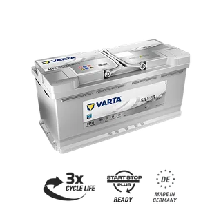 Varta H15H/660 AGM 105Ah 950cca Start/Stop Car Battery