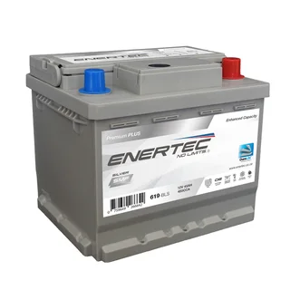 Enertec Silver 619/618, 12v, 45Ah, 450CCA RHP Car Battery