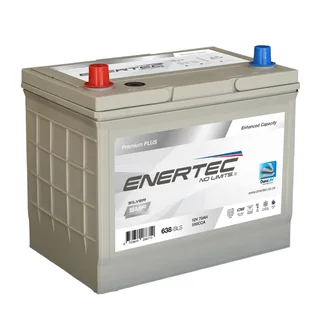 Enertec Silver 638HC, 12v, 70Ah, 550CCA, LHP Car Battery