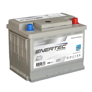Enertec Silver 646,12v, 63Ah, 600CCA, RHP Car Battery