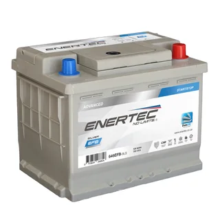 Enertec Silver 646 EFB,12v, 60Ah, 700CCA, RHP Car Battery