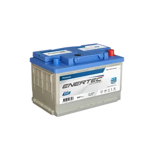 Enertec Blue 647/651, 12v, 65Ah, 700CCA, RHP Car Battery