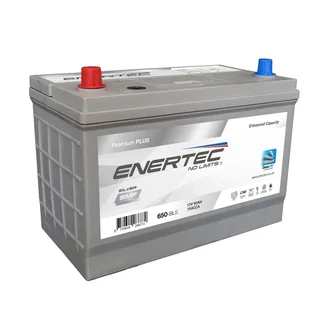 Enertec Silver 650, 12v, 92Ah, 750CCA, LHP Car Battery