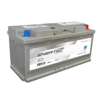 Enertec Silver 660/L6/I1 12v 110ah 1100cca RHP Car Battery