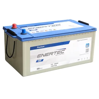 Enertec Blue 695 12v 200ah 1340cca LHP Truck Battery