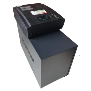 720w/1200va Crystal Hybrid mod sine inverter on a plastic box with 1 x 105Ah High Cycle Battery