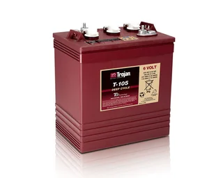 Trojan T105 6v 225ah Golf Cart Battery - Maiden Electronics Battery Fitment Centre